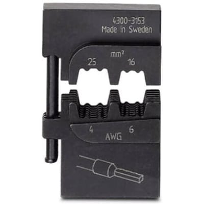Phoenix Contact CRIMPFOX-M 25/DIE 1212081 Krimpprofiel Adereindhulzen 16 tot 25 mm² Geschikt voor merk Phoenix Contact 469547