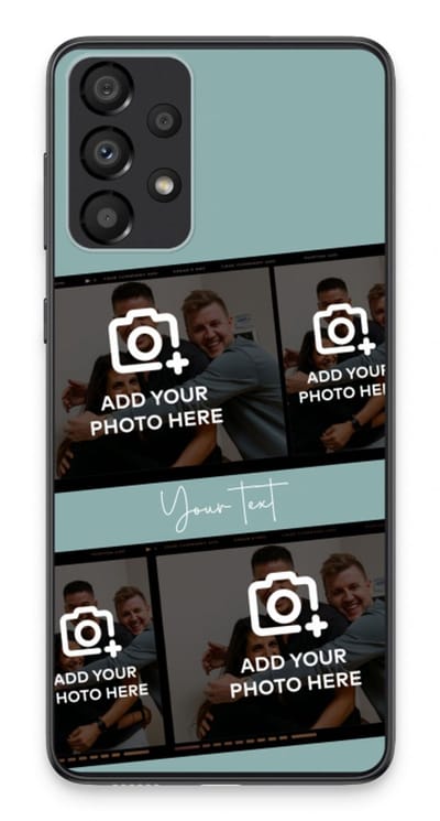 Gepersonaliseerd - Case Company® - Hoesje geschikt voor Samsung Galaxy A33 5G hoesje - Filmrol N°2 - Soft Cover Telefoonhoesje - Bescherming aan alle Kanten en Schermrand