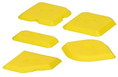 Set van 5 Voegengladmakers voor Siliconen en Acryl - Efficiënt Schoonmaken en Gladmaken van Voegen