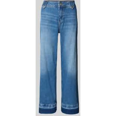 Jeans met achterzakken, model 'Hermina'