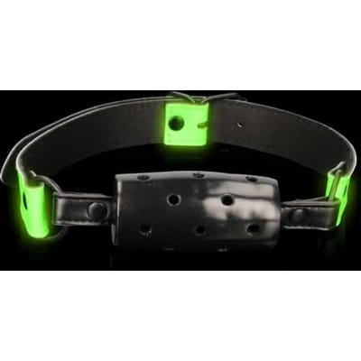 Shots - Ouch! Cilinder Gag neon green/black