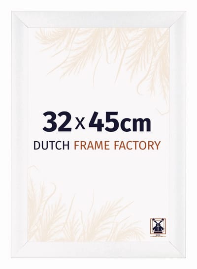 Fotolijst 32x45 cm - MDF - Wit Mat - Praag
