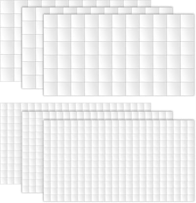 Dailygoods - 990 Stuks Dubbelzijdige Schuimkleefstippen voor Creatief Gebruik