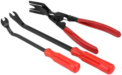 3 Stuks Deurtrim Rivets Clips Pliers Fastener Verwijder Tool Kit met Hefboom en Handvat
