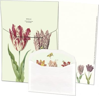 Briefpapier met enveloppen: Tulpen/Tulips, Jacob Marrel, Collection Rijksmuseum