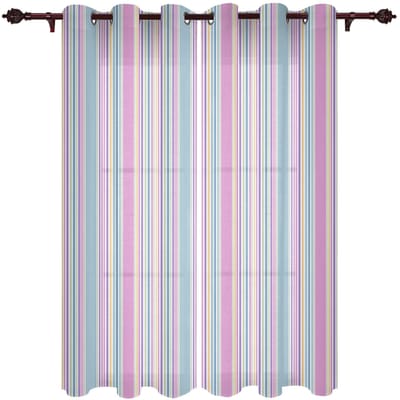 Moderne Gordijnen met Verloopstrepen voor Woonkamer Slaapkamer Gordijn Keuken Behandeling Jaloezieën Draperieën 135W x 115H(cm) x1