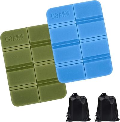 Vouwbare Schuim Zitmatten - Waterdichte Camping Zitkussens voor Hiking, Picknick en Buitenactiviteiten met Draagtas en Isolatie
