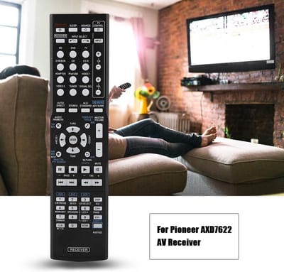 Allecto Plus - Vervangende afstandsbediening voor AV-receiver - Universele afstandsbediening voor Pioneer - HTP-071 - Zoekwoorden toegevoegd: vervangende afstandsbediening, universeel.
