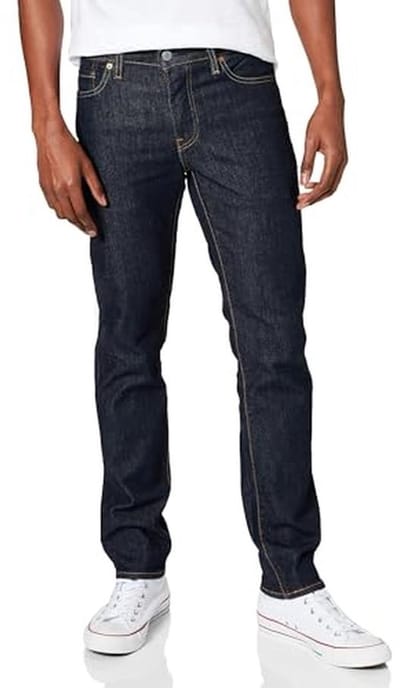 Heren Slim Fit Jeans met Ruimte om te Bewegen