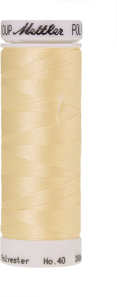 Mettler borduurgaren - Geel - Nr 270 - Polysheen - 200 meter