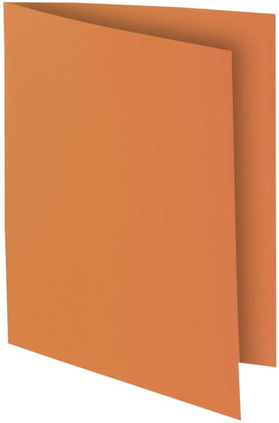 Exacompta ROCK''S 210 Pak van 100 dossiermappen 210g/m2 24x32cm voor A4. - Havana - 210014E