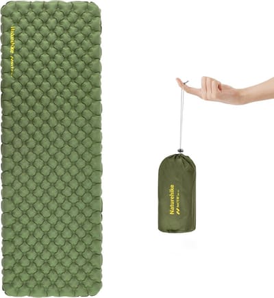 Ultralichte Zelfopblazende Isomat - Opblaasbare Campingmat voor Trekking en Backpacking