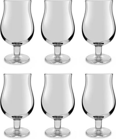 Royal Leerdam Bierglazen Mainz - 6x stuks - tulpglazen - 400 ml