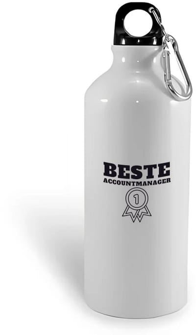 Hacebo® - Beste accountmanager waterfles - Beste accountmanager - collega - welkom - afscheid - water fles - 400ML