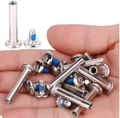 Allecto - Inline Skate Wheelscrew - Vervangingsschroeven - 31 mm - Duurzaam - Geschikt voor Skates - Multi