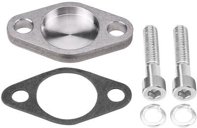 Allecto - EGR Klep Blokkering Kit - RVS met Pakking en Schroeven - Geschikt voor E53 E38 E39 E46 X5 - EGR klep blokkering - Verhoogt motorprestatie...