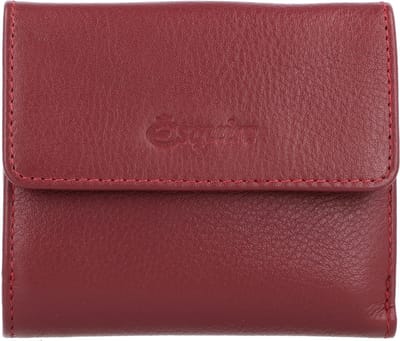 Esquire Peru Portemonnee RFID Leer 10 cm - Dames - Horizontaal - rot