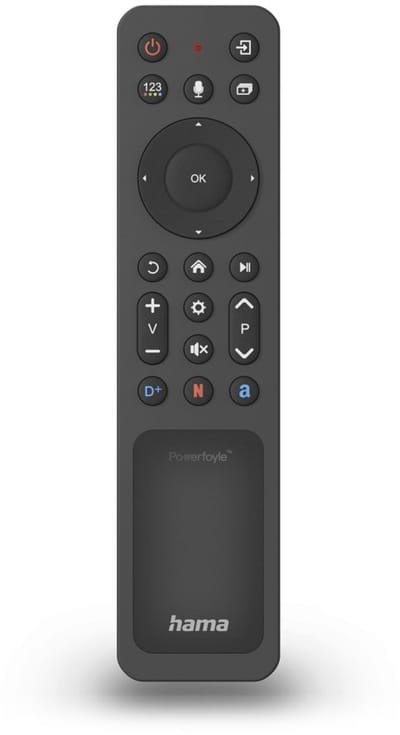 Hama BT Universele afstandsbediening - Geschikt voor Samsung tv's -Opladen mogelijk via zonnepaneel of USB-C
