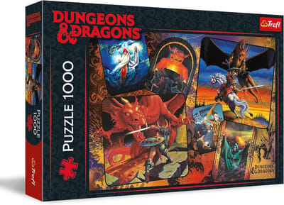 Dungeons & Dragons Puzzel van 1000 Stukken - Spannende Jigsaw Puzzle voor Fantasyliefhebbers