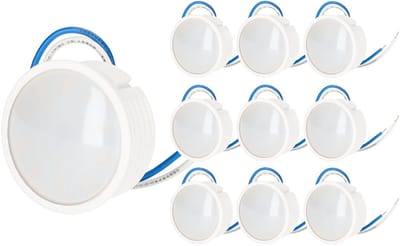 Kobi LED inbouwspot - 5W - 450lm - 4000K Neutraal Wit - 230V - Ø50mm - Voor keuken, gang en plafondspots - LED module - 10 stuks