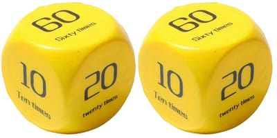 2 stuks fitness dobbelstenen – fitness spel dobbelstenen -plank, push-up, sit-up, jump & lunge training - groepsfitness en dynamische workout apparatuur voor thuis en gym