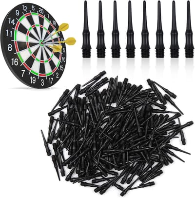 200 stuks kunststof dartpunten, zachte en duurzame reservepunten voor dartsportliefhebbers, dartaccessoires