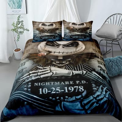 Scream Horror Night Dekbedovertrekset Usa King Queen Double Full Twin Eenpersoons Maat Beddengoedset 150x220cm