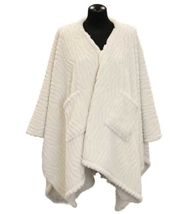Unique Living | Clio omslagplaid 148x160 Dove White