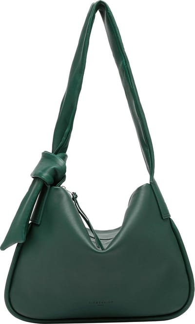 LIEBESKIND BERLIN Leren Schoudertas Erin Hobo Fairy Forest Donkergroen