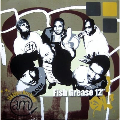 12-inch Plaat ADDICT MERCHANTS - Fish Grease JJR1004 Chisel Sound, J 2006 US Rap & Hip-Hop/R&B Gebruikt gray