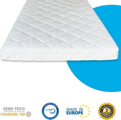 Babymatras 40x90 Koudschuim HR40 Tencel - Koudschuimmatras - Duurzaam - Matrassenmaker