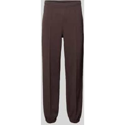 Regular fit sweatpants van katoenmix