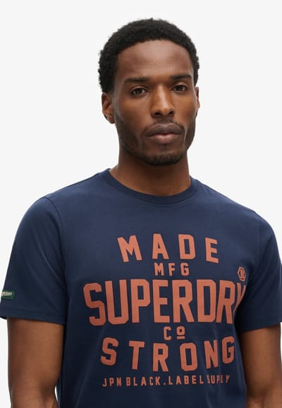 Superdry - Machined Goods Workwear T-shirt - Heren - T-shirts