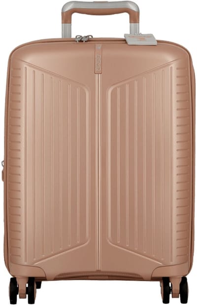 Jump Evae 4 wielen Cabinewagen 55 cm met uitbreidingsplooi - Harde bagage - TSA slot - pale pink
