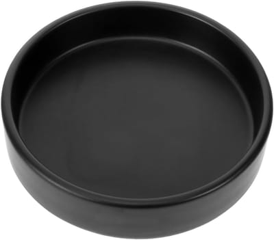 Ronde keramische onderzetters, 12.5 x 12.5 x 2.8 cm, voor plantenpotten, wateropvang, breukbestendig en vormbehoudend