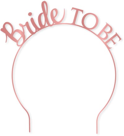 Q2P - Tiara - Vrijgezellenfeest Vrouw - Bride To Be - Diadeem - Vrijgezellenfeest - Versiering - Team Bride - 1 Stuk