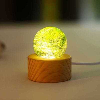 4cm Fantasy Kleurrijke Glazen Sterbal Lichtgevende Planeet Astronomie Planeten Bal Fantastische Stijl Huisdecoratie Kosmisch Model Cadeau groen