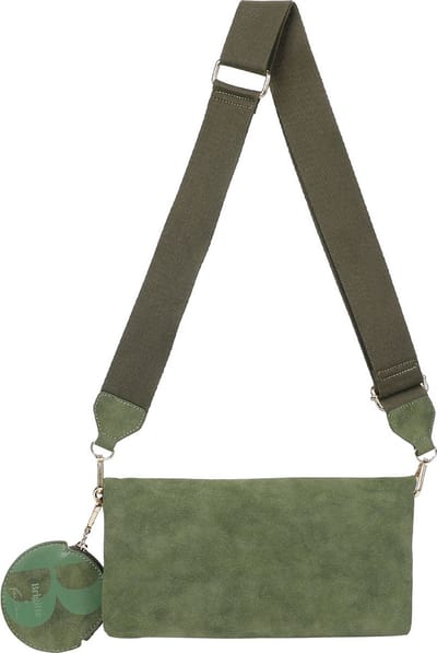Fritzi aus Preußen Schoudertas Brigitte X Fritzi Ronja Cross Body Bag Olive Groen