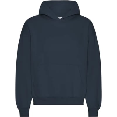 Oversized sweatshirt met capuchon Colorful Standard Organic Navy Blue