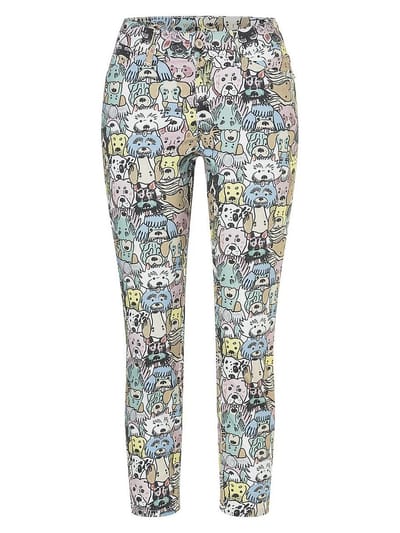 Slim Fit 7/8-jeans Van Mac multicolour