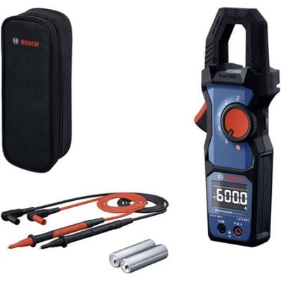 Bosch Professional GMC 600-15 Stroomtang Digitaal Spatdicht (IP54) CAT IV 300 V