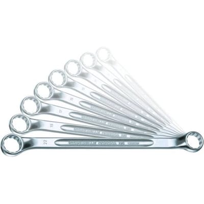 Stahlwille 96410704 2021-08-23 Dubbele ringsleutelset Sleutelbreedte (metrisch) 6 - 22 mm