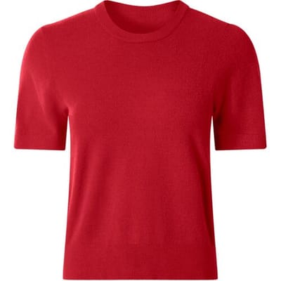 ESMARA Gebreide dames top (Rood, XS (32/34))