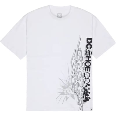 T-shirt DC Shoes Side Flame