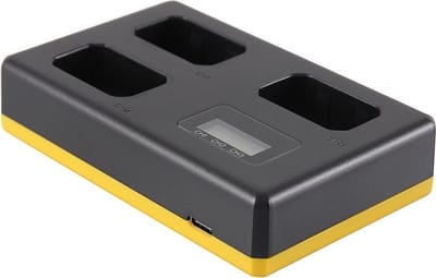 Huismerk Triple Lader Sony NP-FW50 - Laadt 3 accu's, ook tegelijkertijd