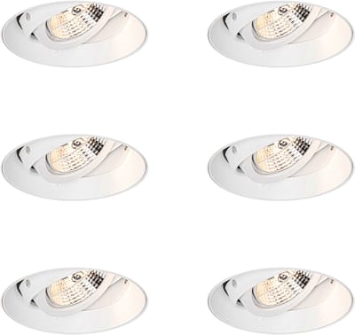 QAZQA 105193 - Inbouwspot - 6 stuks - L 19.4 cm - - Woonkamer | Slaapkamer | Keuken
