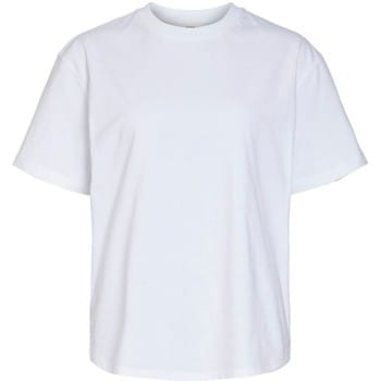 T-shirt Korte Mouw Object Fifi T-Shirt - Bright White