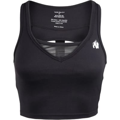 Gorilla Wear Willow Tank Top - Zwart - XS