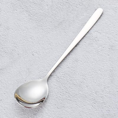Set van 6 Buffet lepels | Latte Macchiato lepels | Cocktail lepels | Barlepels | Stainless Steel
