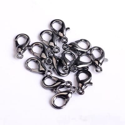 Dailygoods- Karabijnhaak 21mm - Musketonhaak - Sluiting Sieraden - Zinklegering - Antislip - Robuust en Duurzaam - Sluitingen